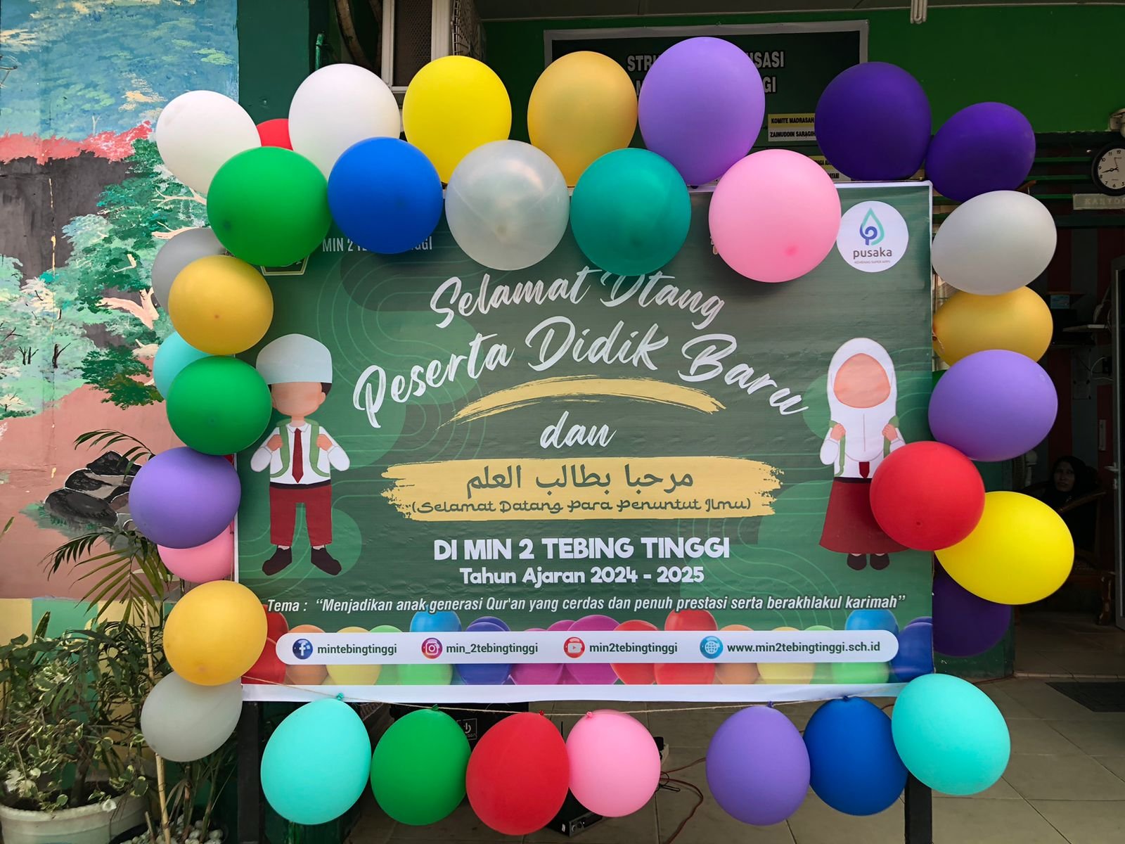 PEMBUKAAN KEGIATAN MATSAMA (MASA TA'ARUF SISWA MADRASAH) TP.2024/2025